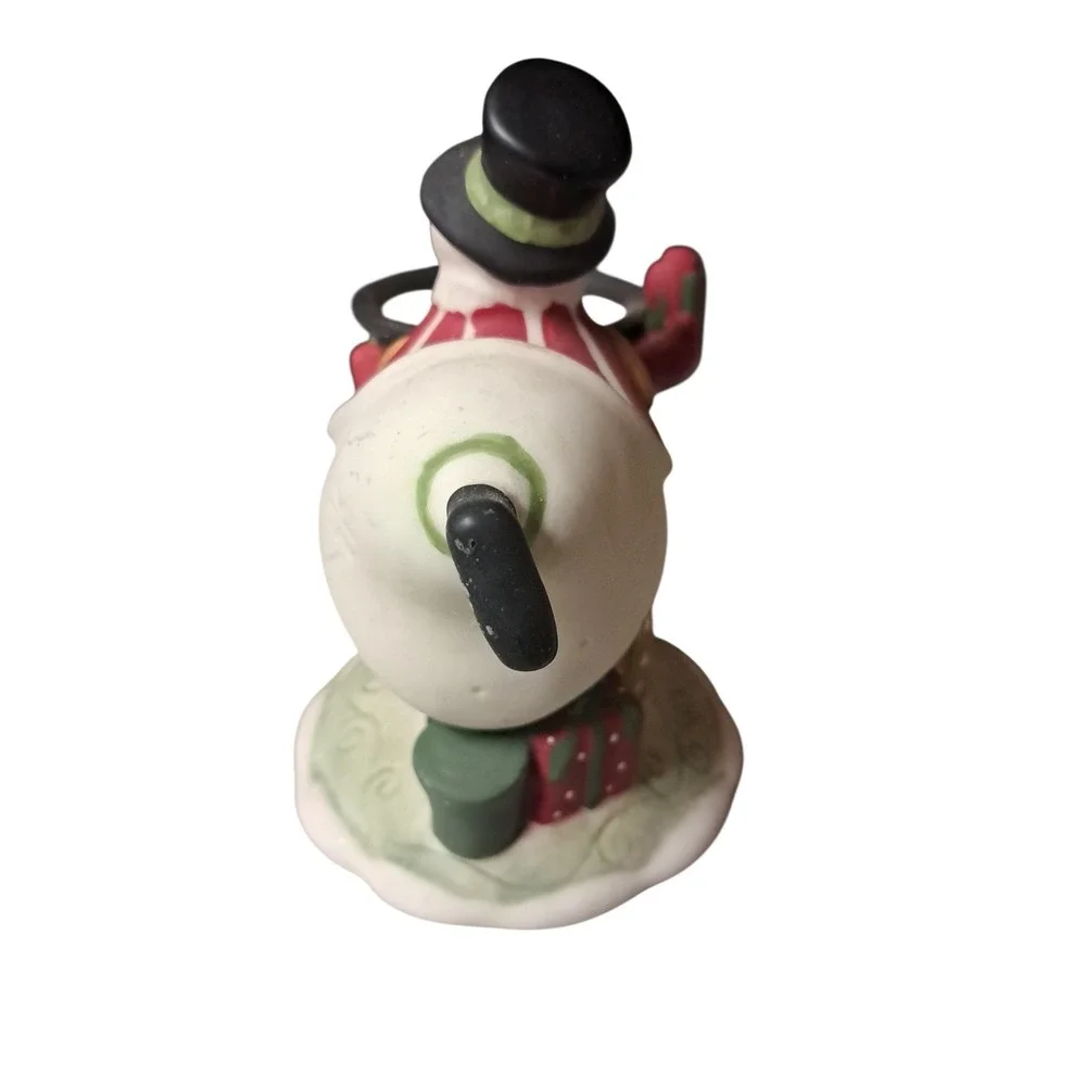 Yankee Candle Snowman Circus clown Christmas Tea Light Holder